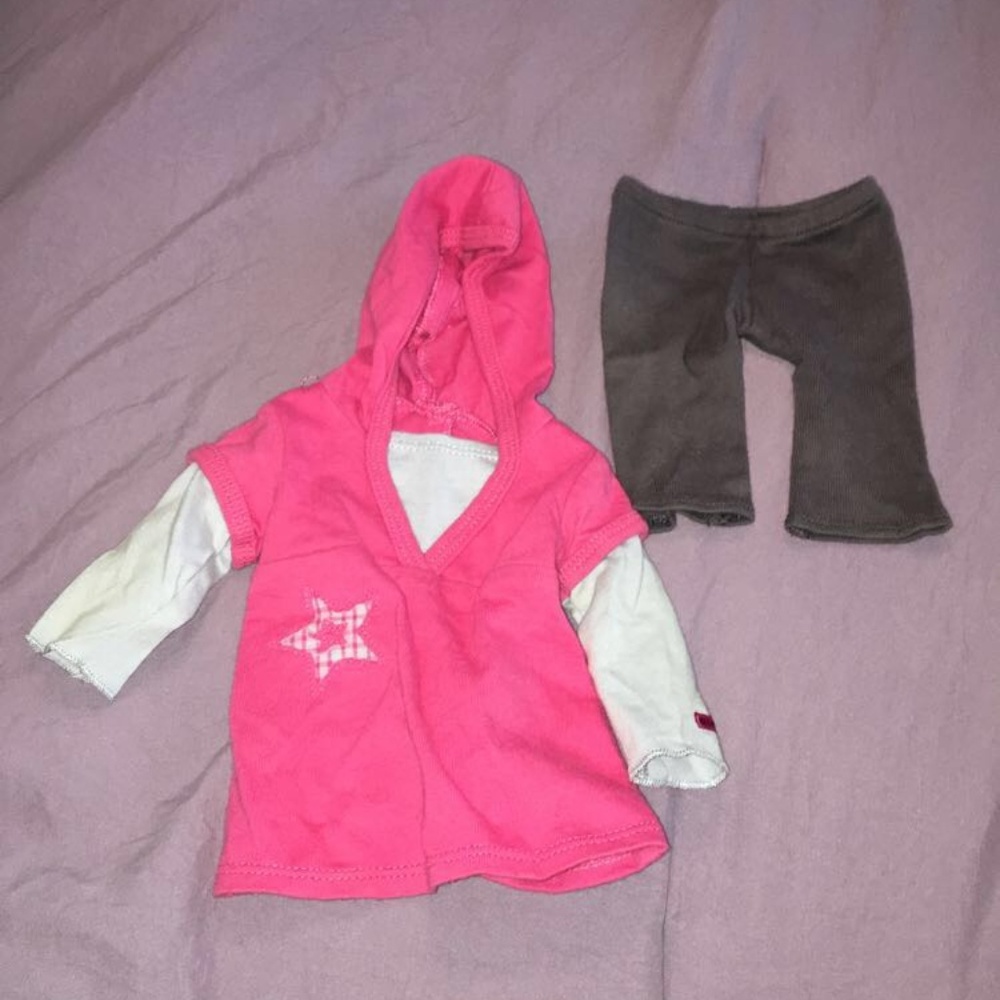 American Girl Pink Star Outfit